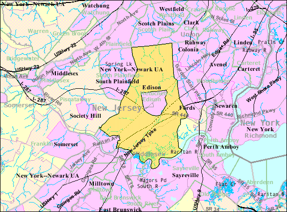 suez and edison township